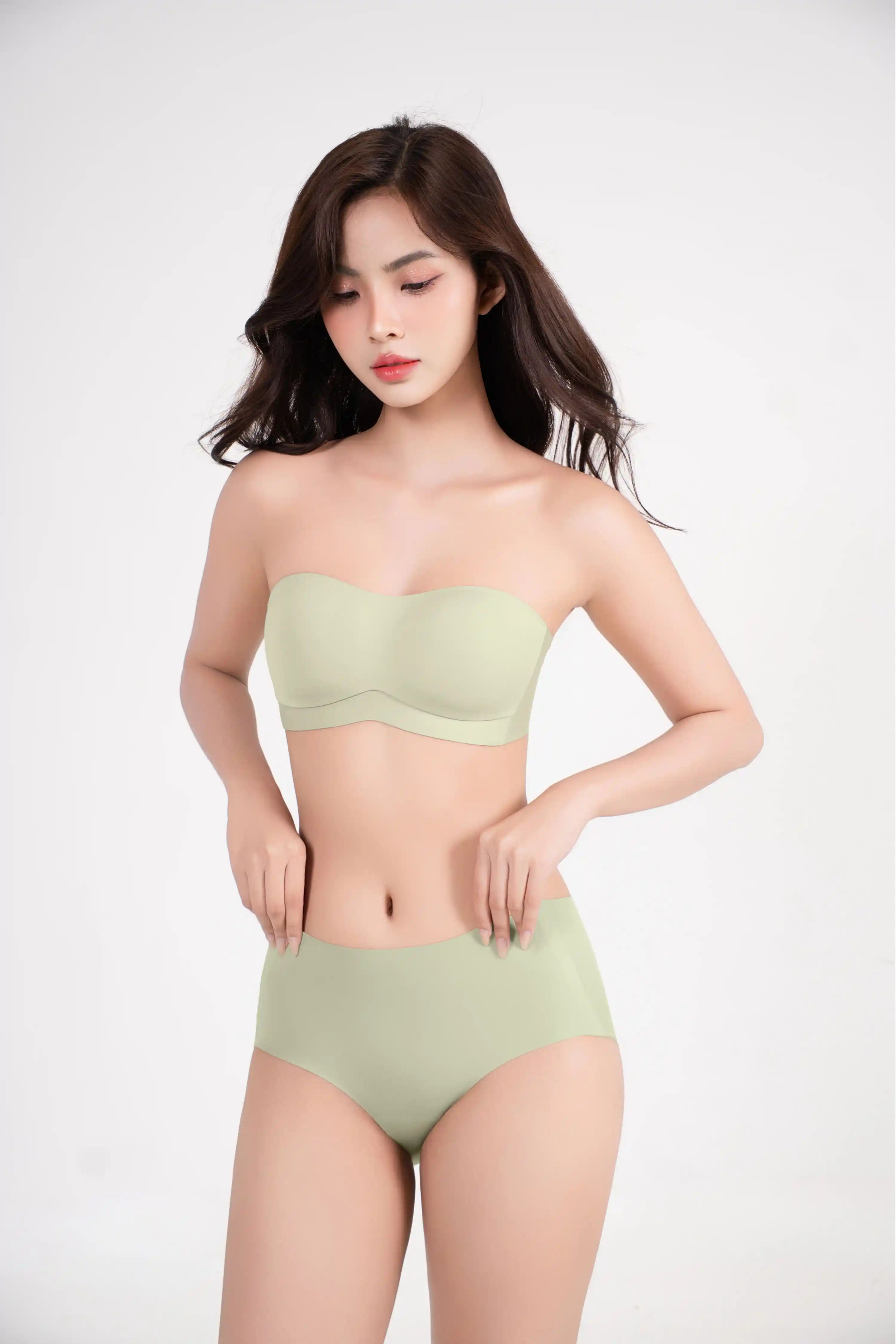 Áo lót quây Fitme không gọng ALQS01 Xanh Matcha