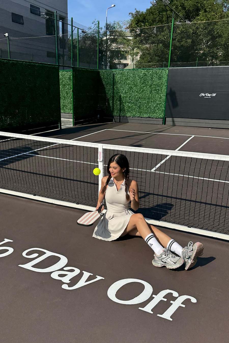 Váy tennis thể thao nữ Fitme GOC - DTSN01 - Light Grey - Fitme Sportswear