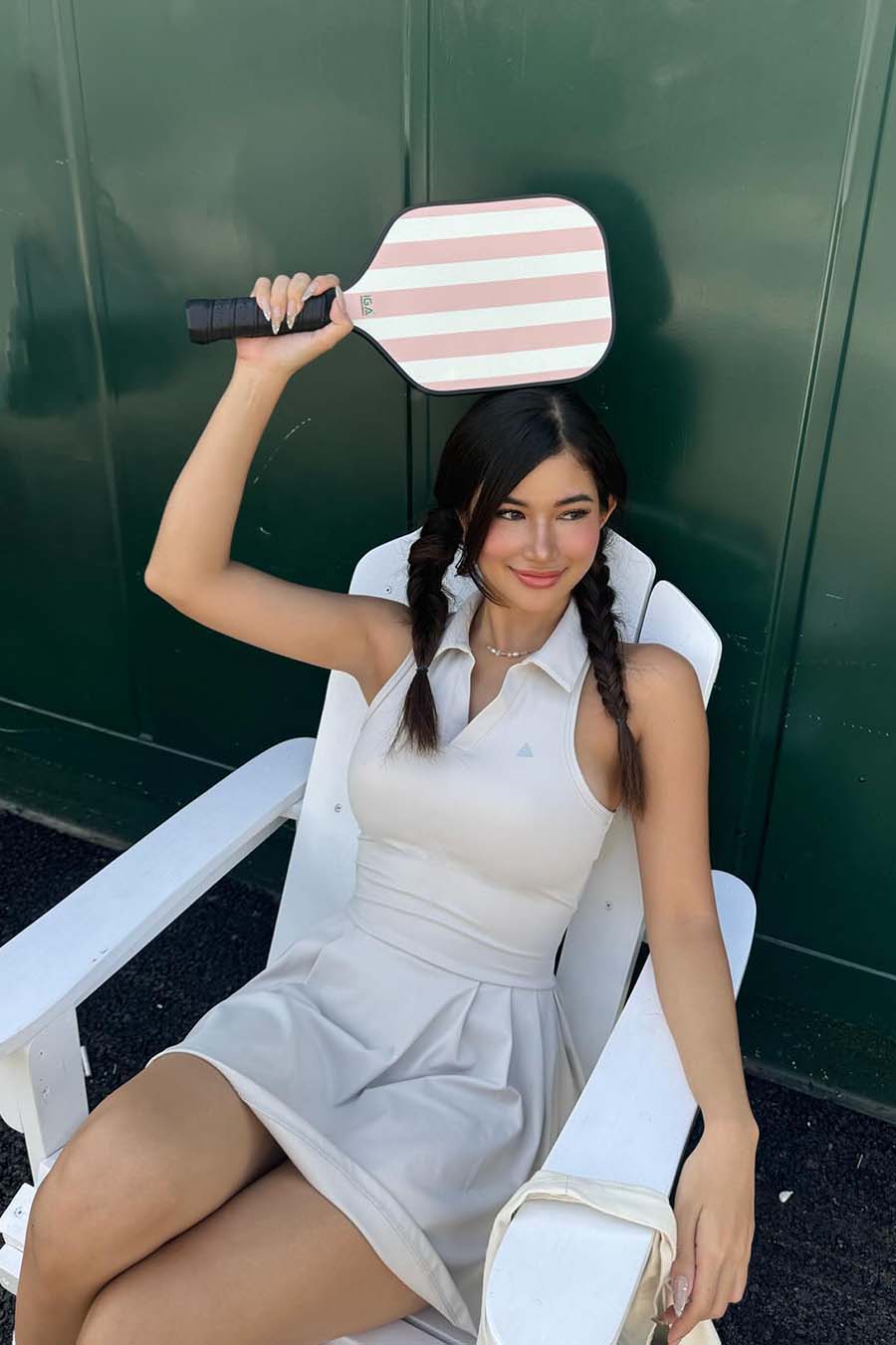 Váy tennis thể thao nữ Fitme GOC - DTSN01 - Light Grey - Fitme Sportswear