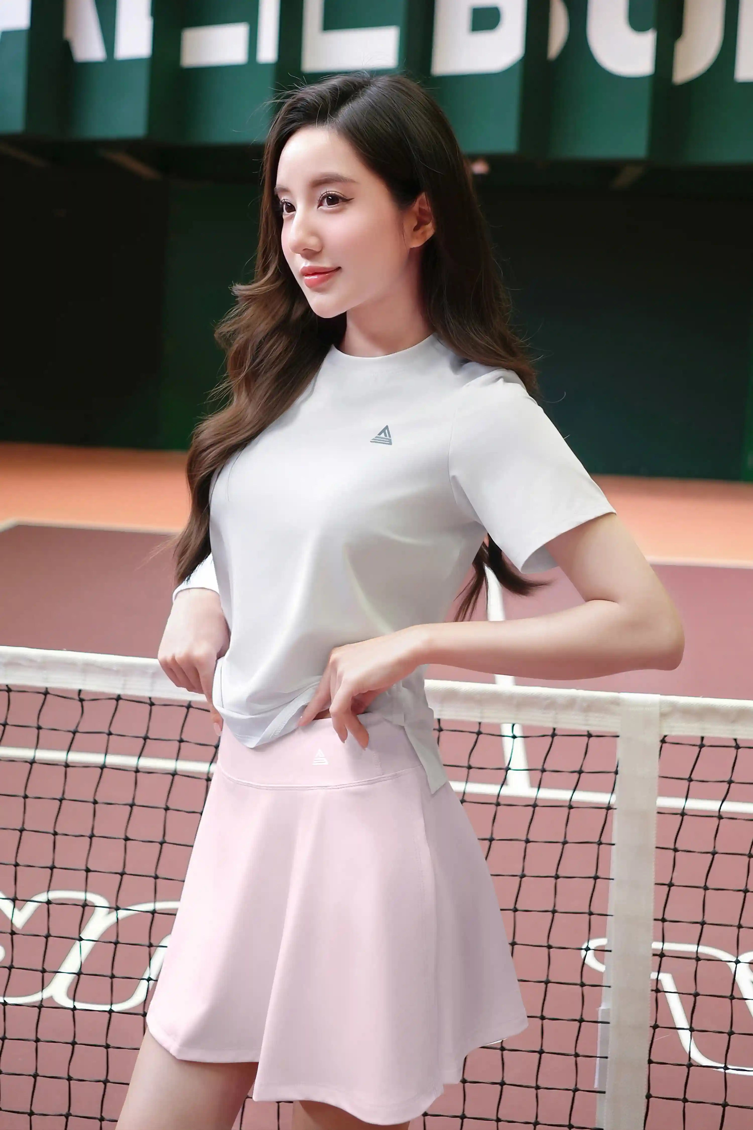 Áo tập gym yoga nữ Fitme SOFT ATSO02 Trắng