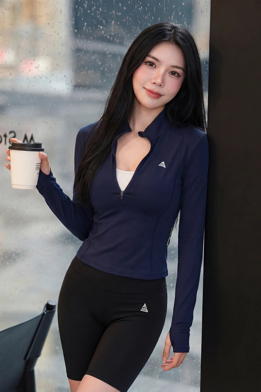 Cover23 AKCV White Cropped Jacket