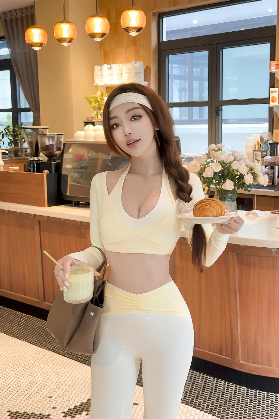 Băng đô cài tóc nữ Gingham Princess BDSL02