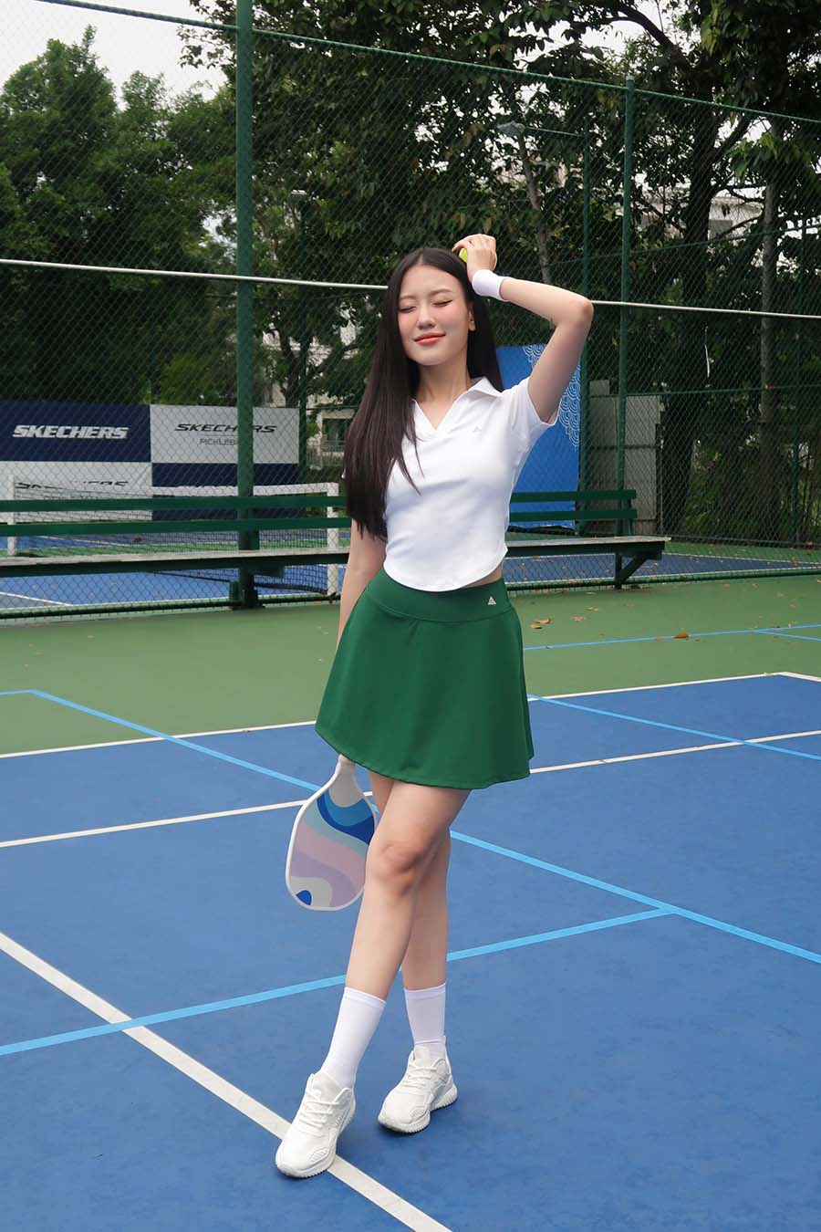 Áo polo thể thao nữ Fitme GOC chất cotton - APLT01 - Trắng - Fitme Sportswear