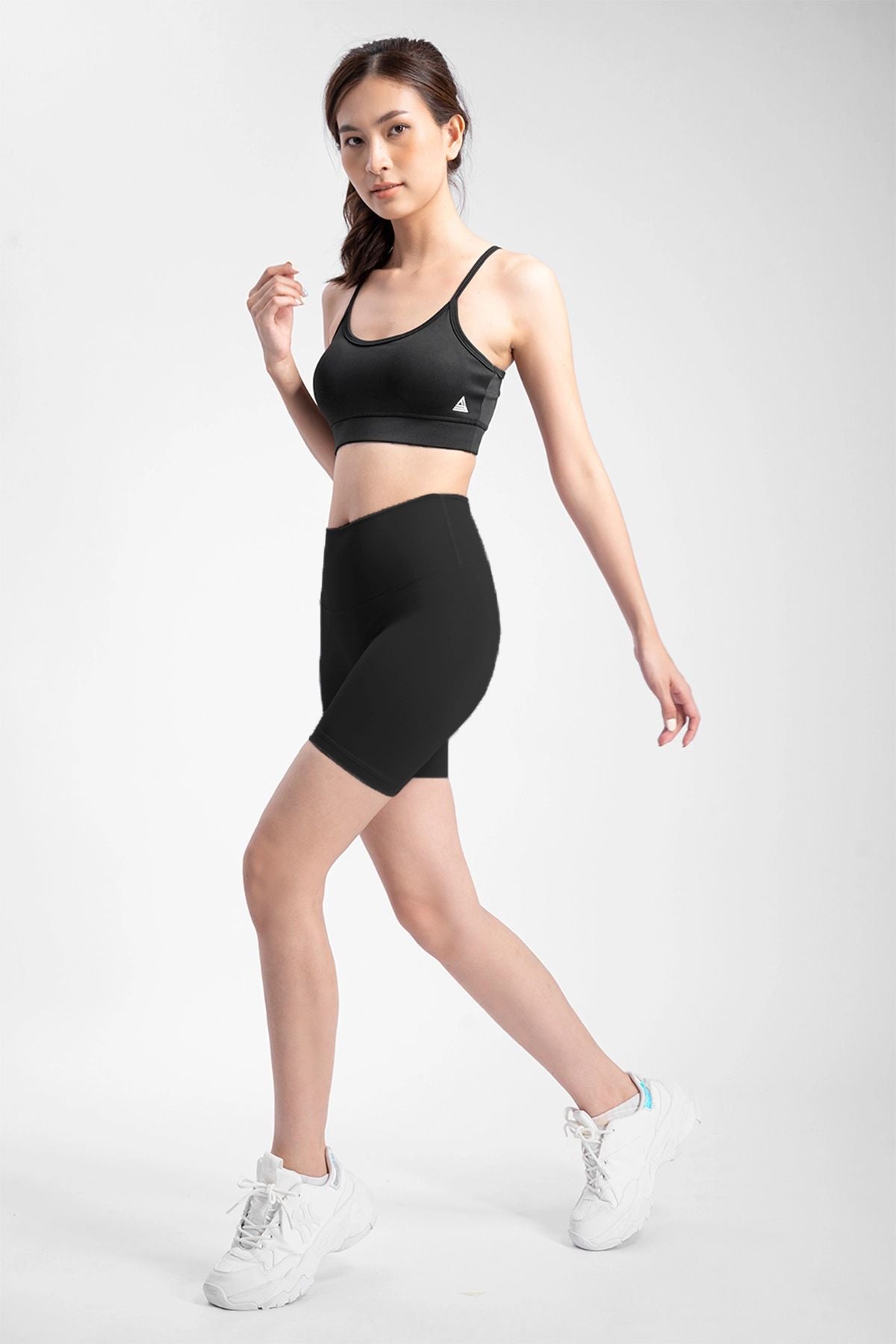 Áo bra gym yoga Theta - Đen - Fitme Sportswear