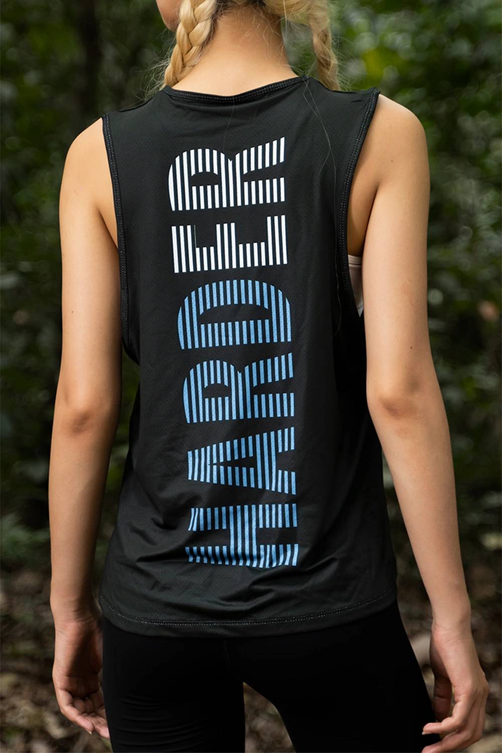 Áo tanktop thể thao nữ - Đen