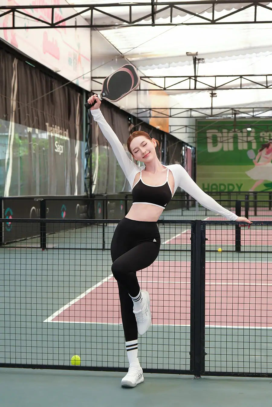 Áo bra phối viền BRGL02 Đen