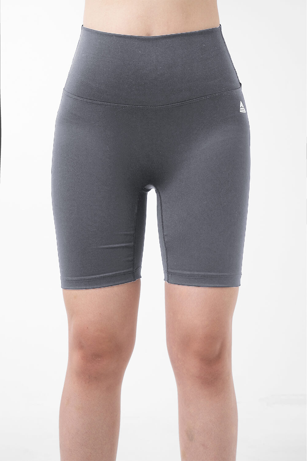 Quần legging lửng tập yoga cạp ngang - Dark Grey - Fitme Sportswear