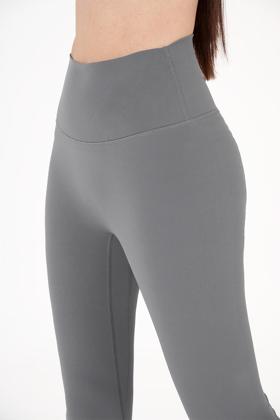 Quần legging nữ tập gym có túi ẩn Theta QDTT- Dark Grey - Fitme Sportswear