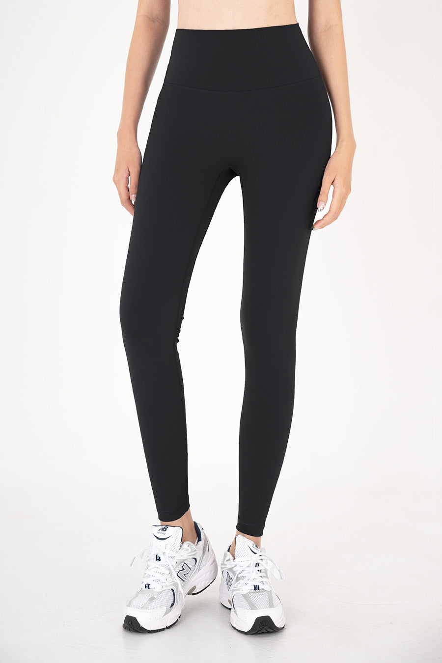 Quần legging nữ tập gym có túi ẩn Theta QDTT-Đen - Fitme Sportswear