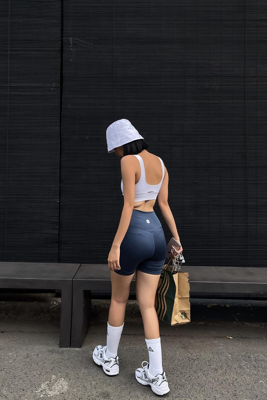 Áo bra tập gym yoga Zeta - Trắng - Fitme Sportswear