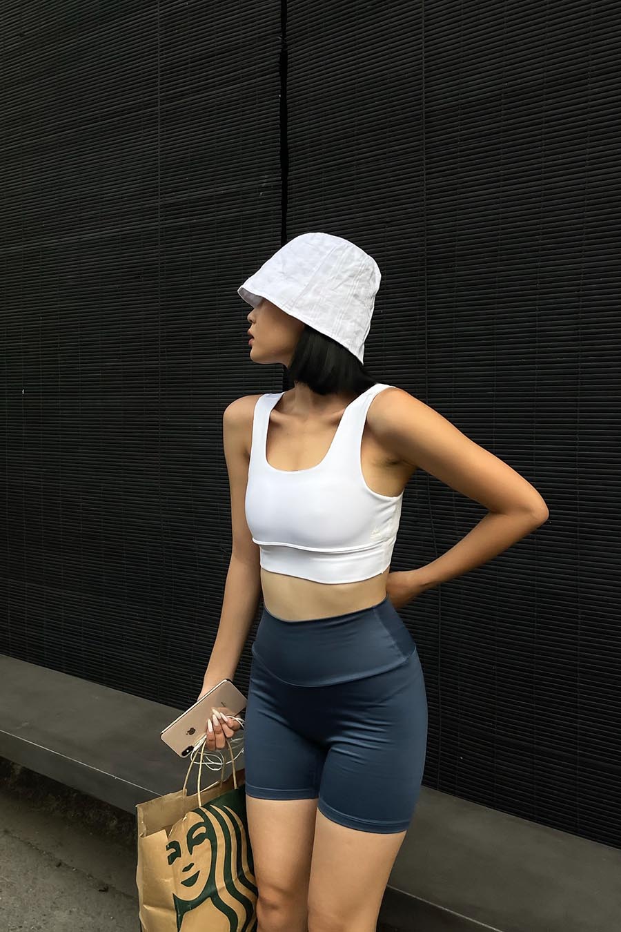 Áo bra tập gym yoga Zeta - Trắng - Fitme Sportswear
