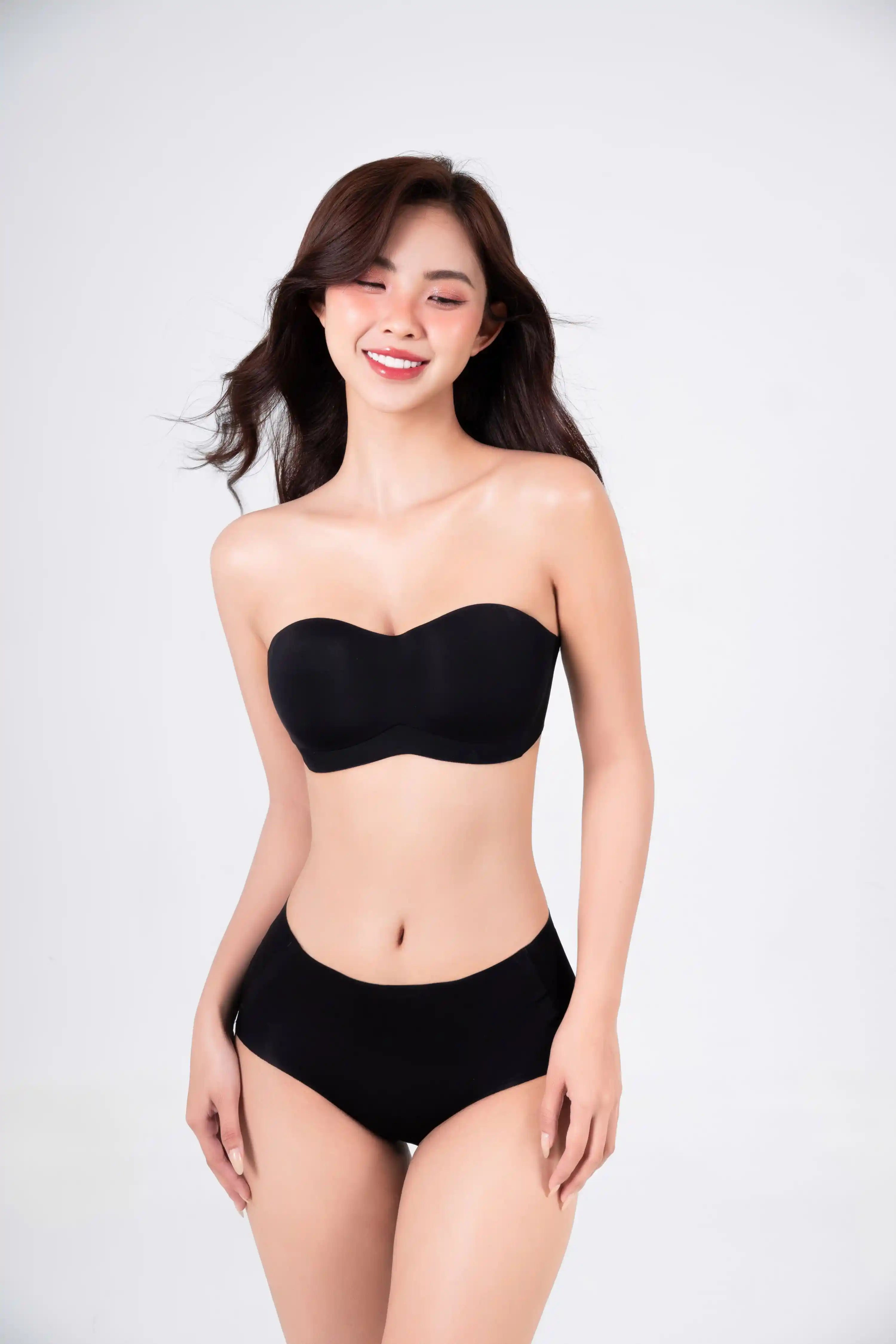 Áo lót quây Fitme không gọng ALQS01 Đen