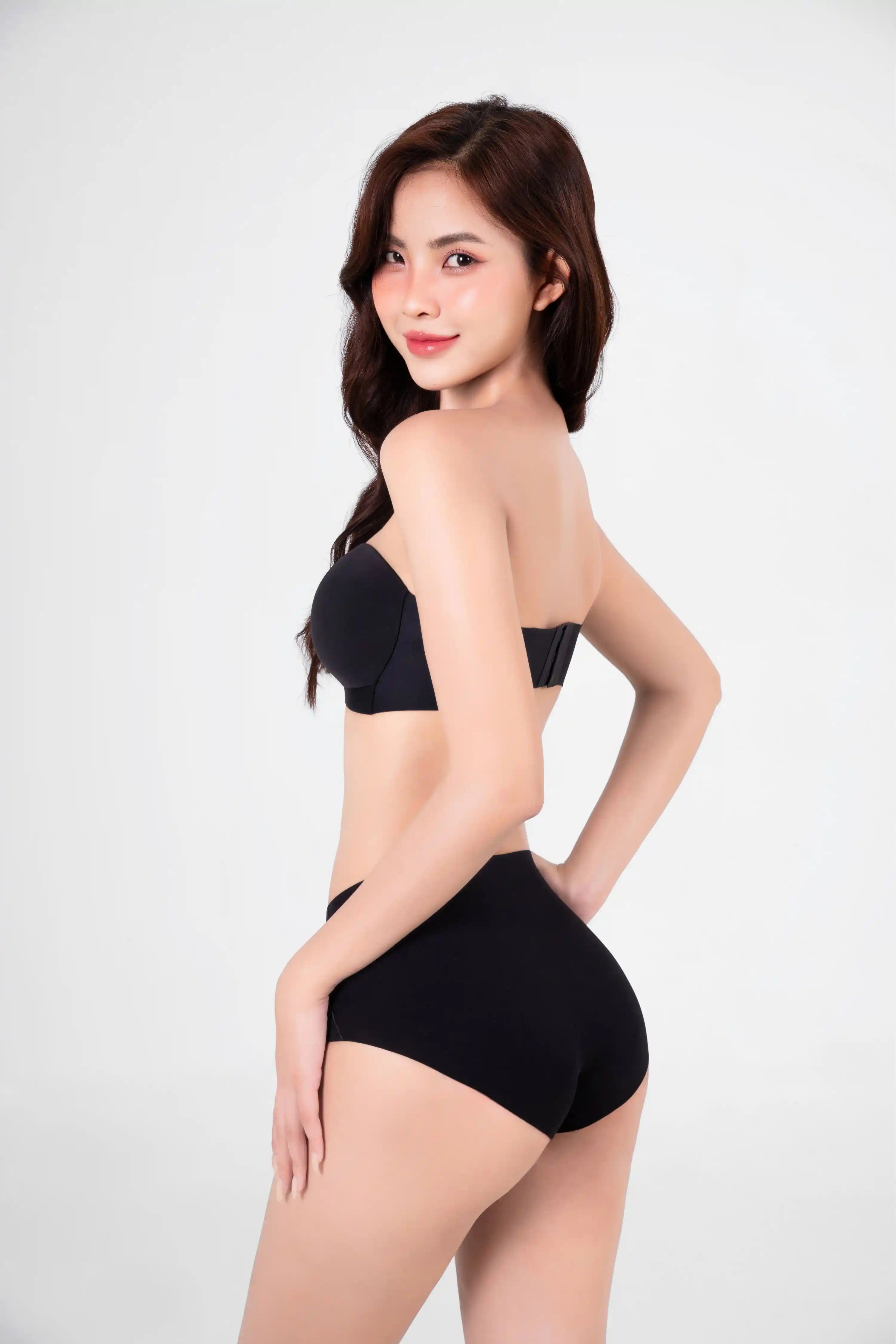 Áo lót quây Fitme không gọng ALQS01 Đen