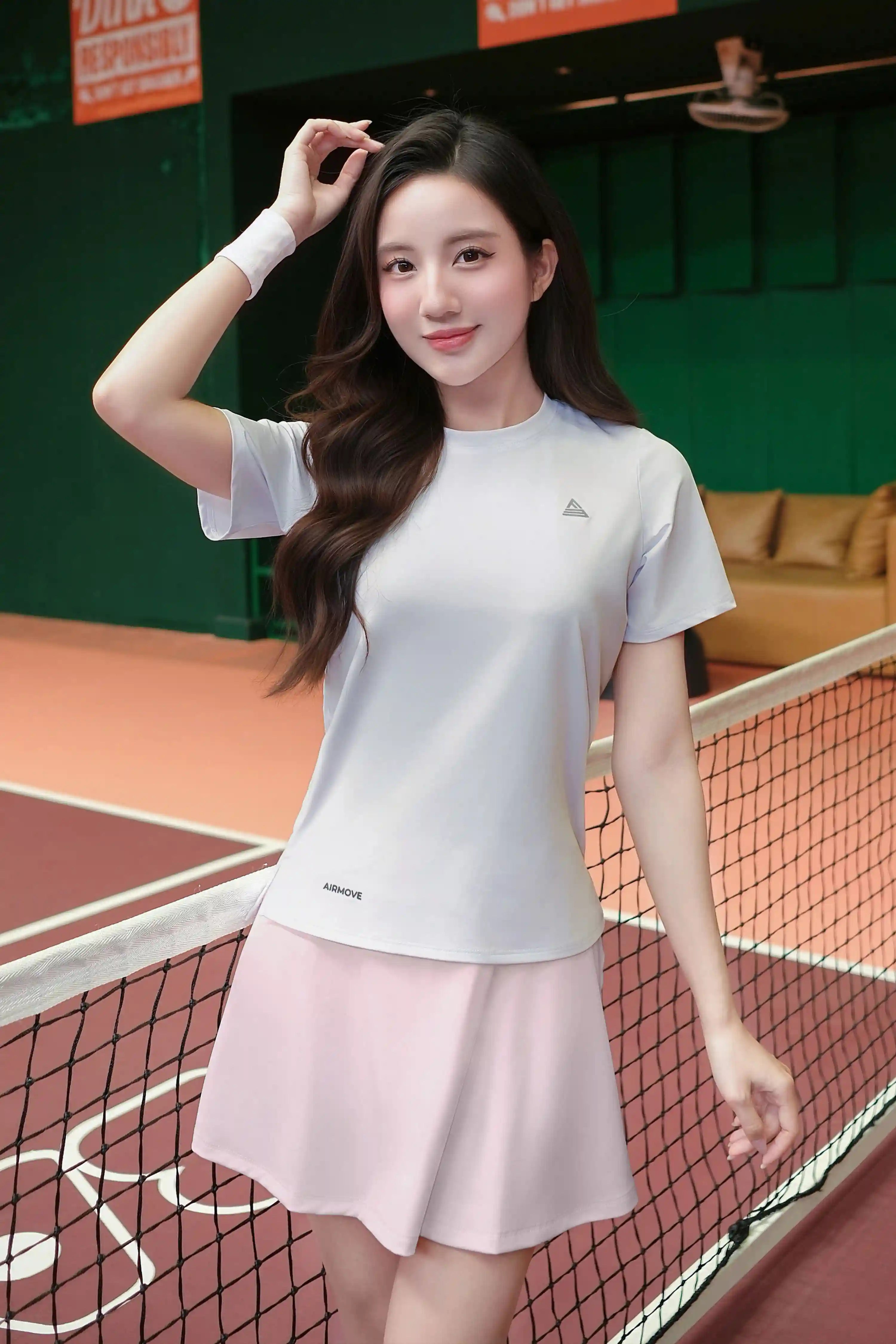 Áo tập gym yoga nữ Fitme SOFT ATSO02 Trắng