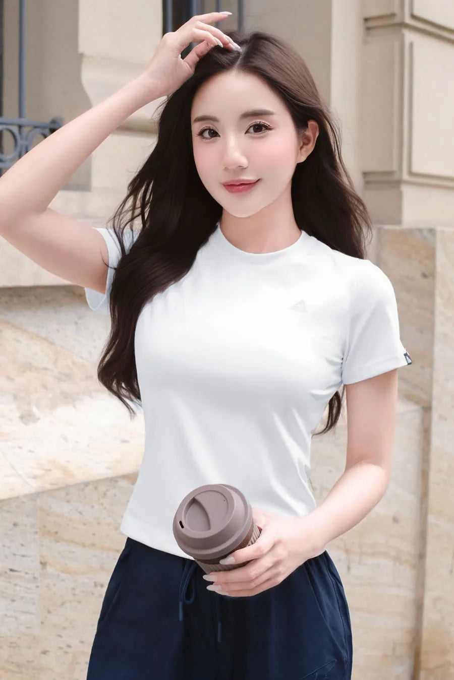 Áo thể thao ACNB01 Trắng