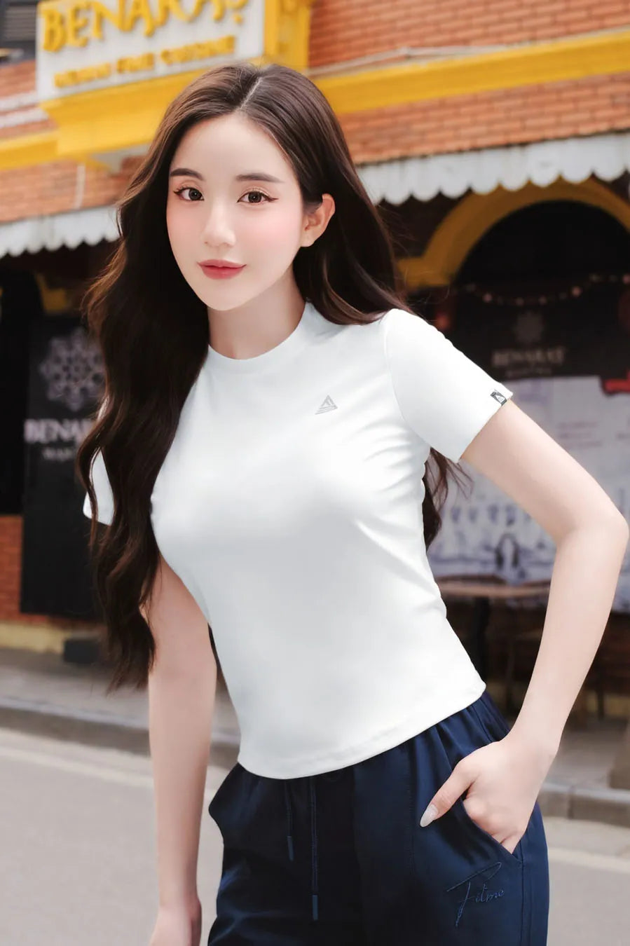 Áo thể thao ACNB01 Trắng
