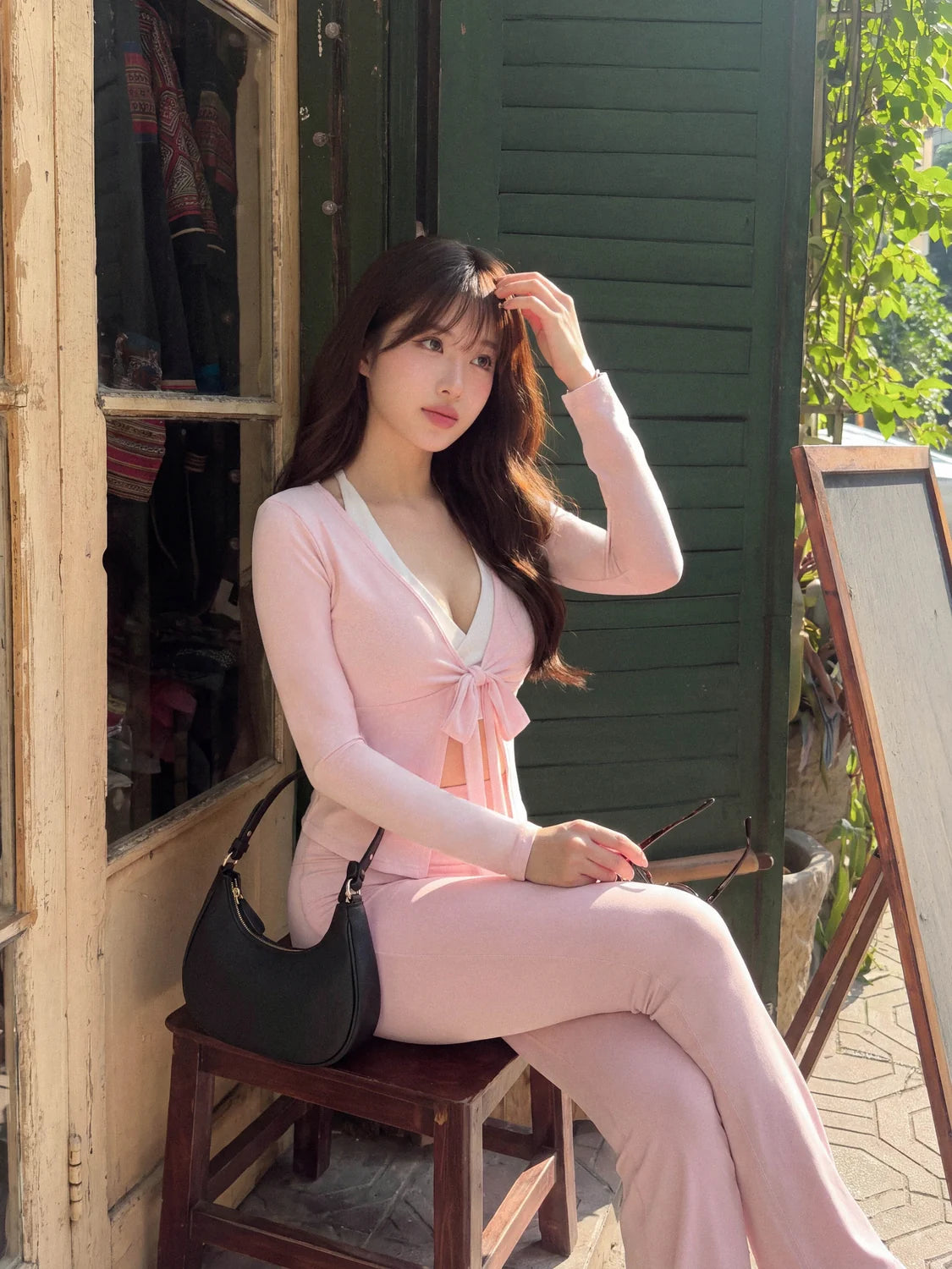 Áo khoác nữ Fitme Cloud AKCL01 Hồng pastel (Pre-order)