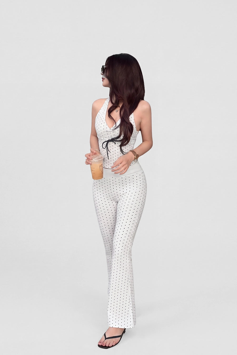 Quần legging ống loe Sugar Candy Pop QDCP02 - Trắng — Fitme Sportswear