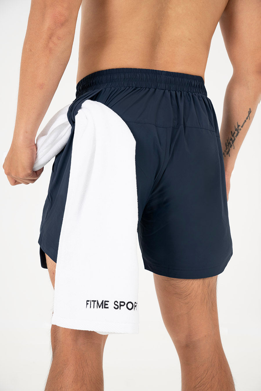 Quần đùi thể thao nam 1 lớp Fitme Ultralight QN1L03 - Navy