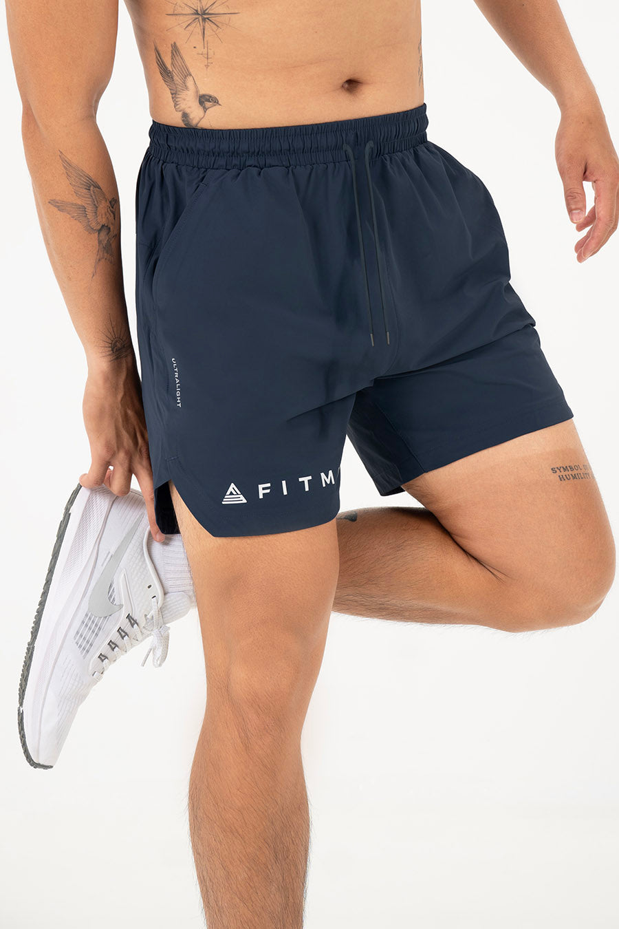 Quần đùi thể thao nam 1 lớp Fitme Ultralight QN1L03 - Navy