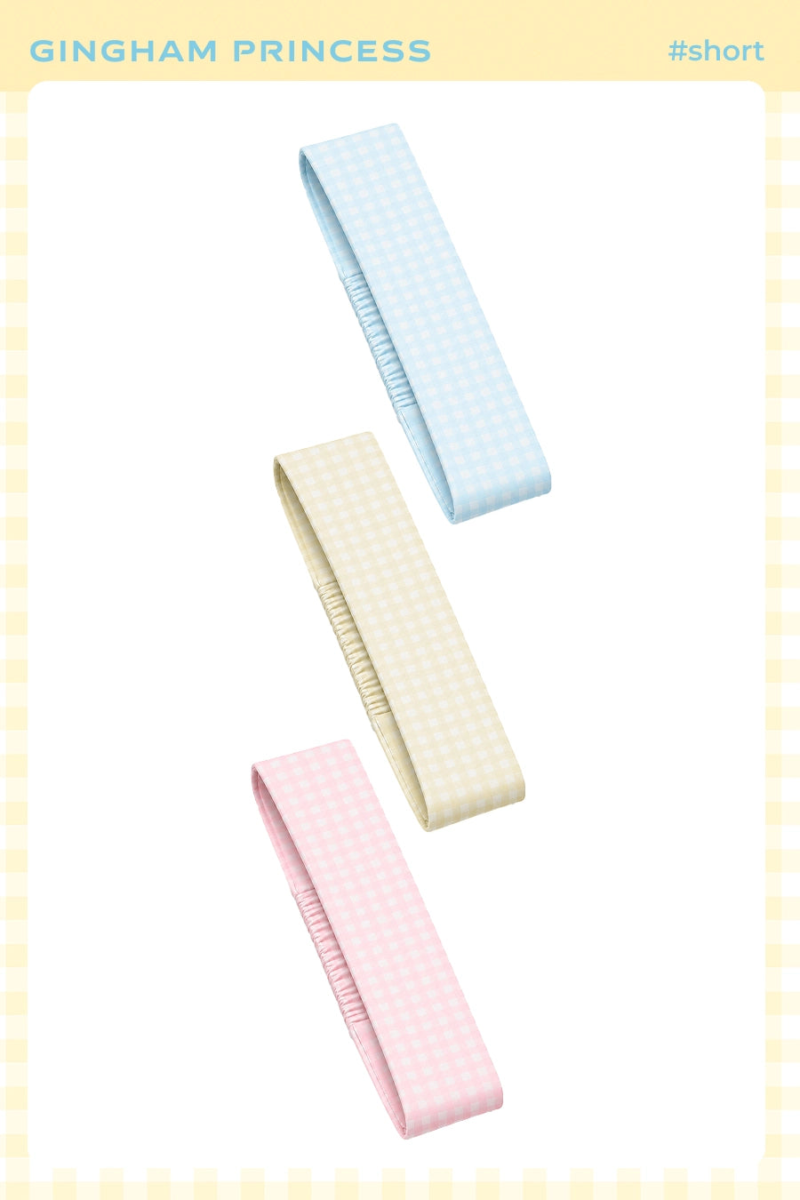 Băng đô cài tóc nữ Gingham Princess BDSL02