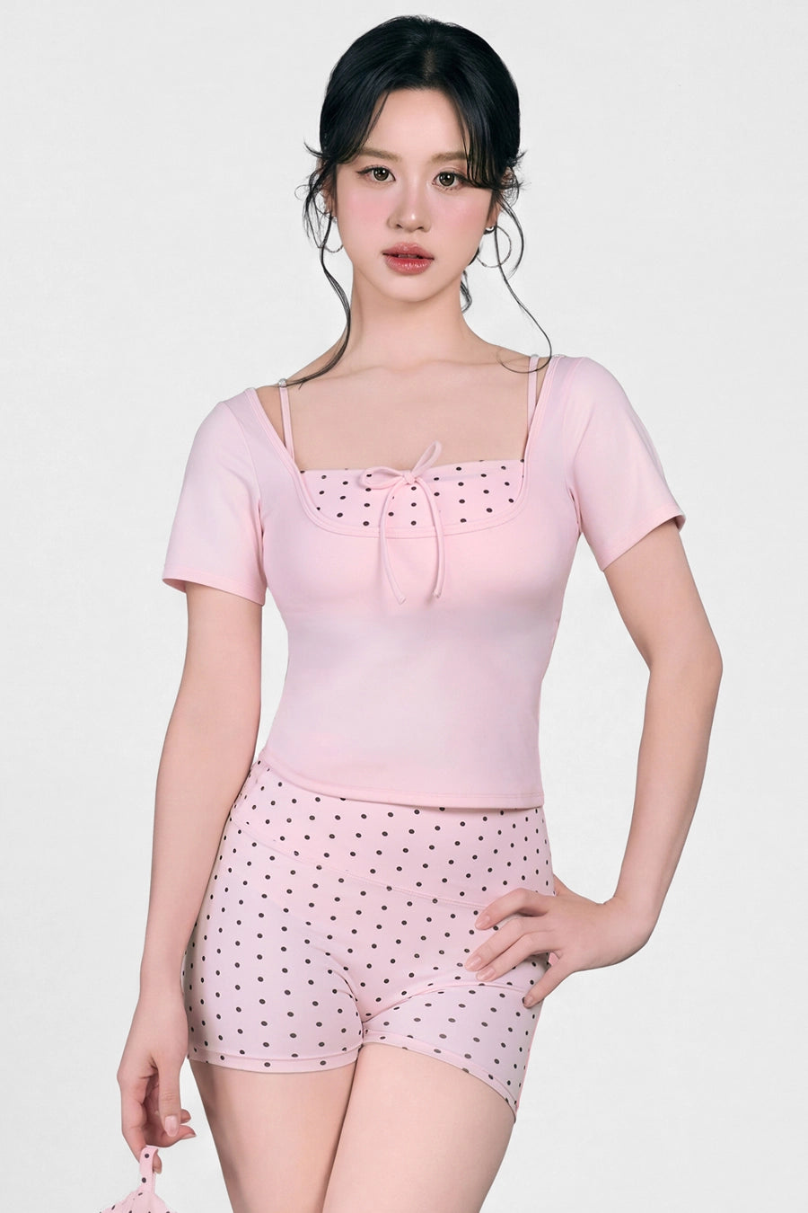 Áo thun Lolly Candy Pop ATCP02 - Hồng pastel