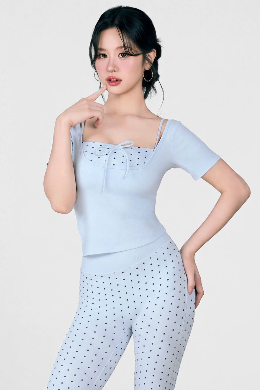 Áo thun Lolly Candy Pop ATCP02 - Xanh pastel