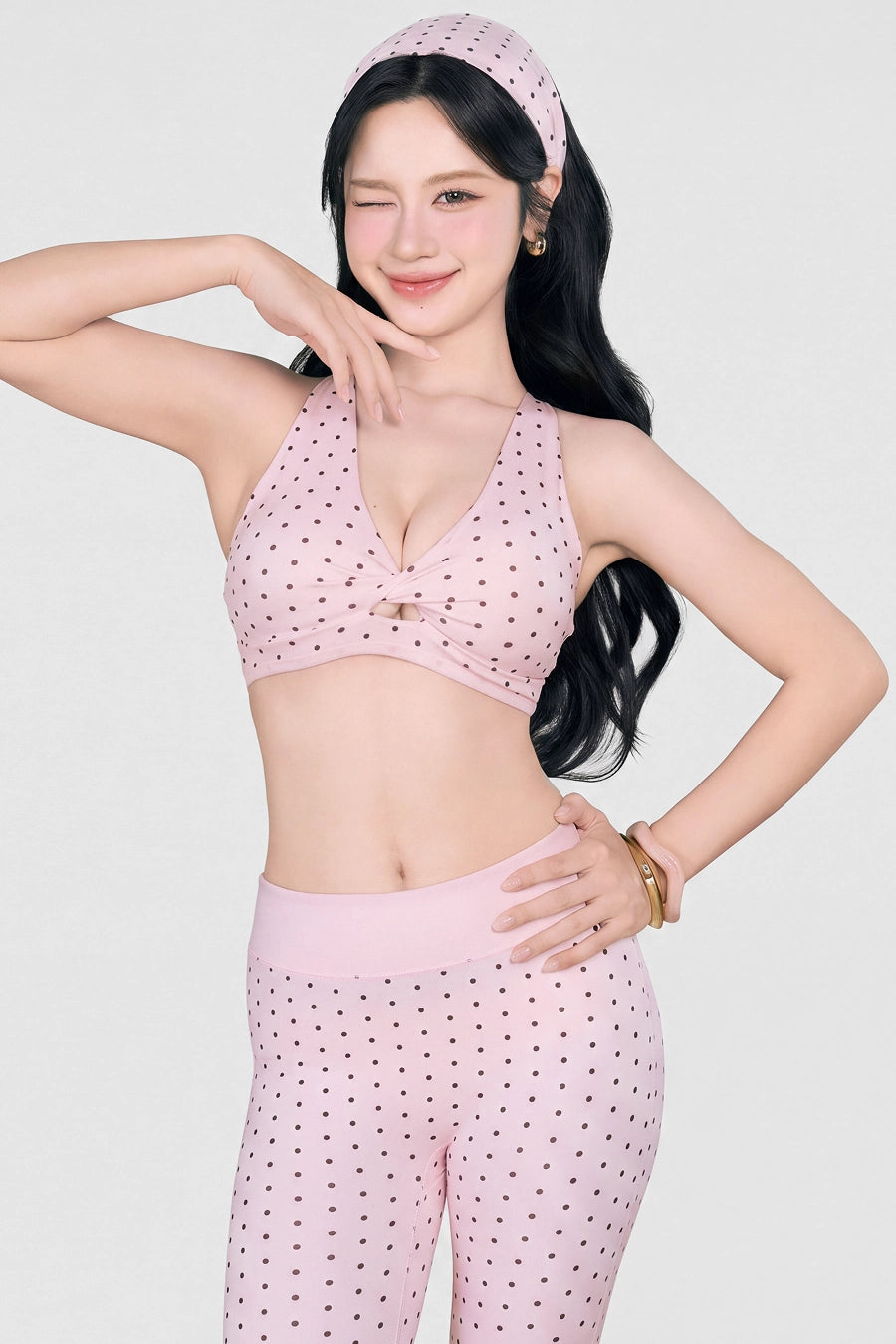 Áo bra Velvet Candy Pop BRCP02 - Hồng pastel