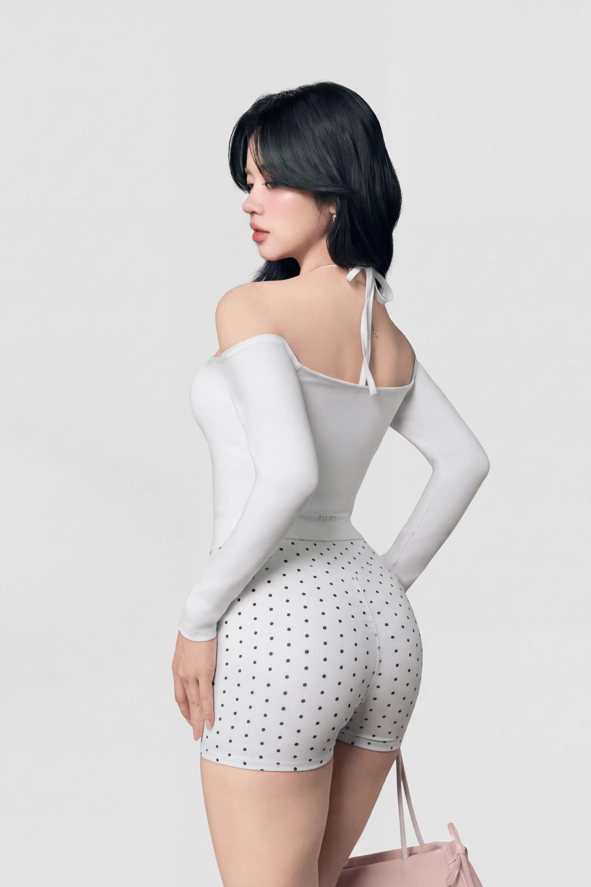 Quần legging đùi Macaron Candy Pop QNCP01 - Trắng