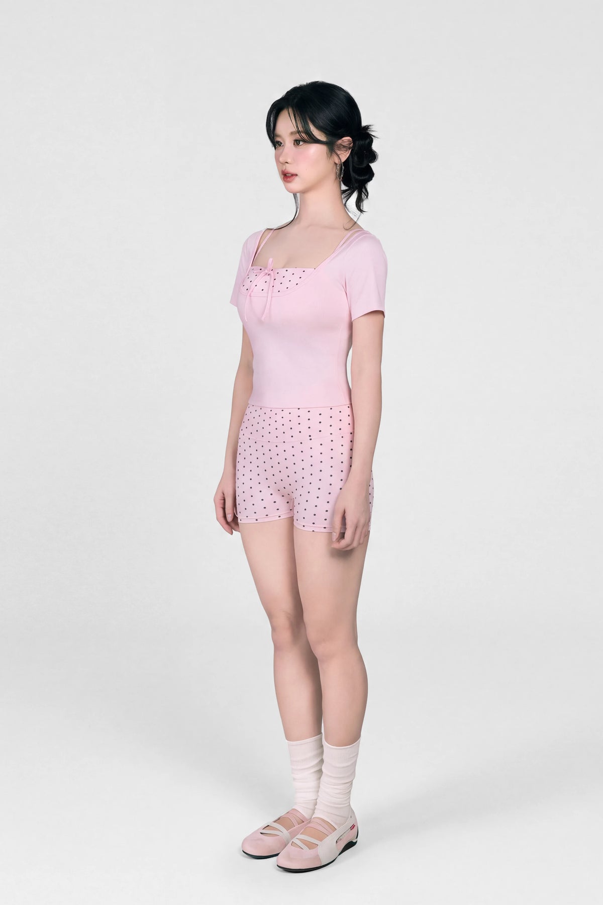Áo thun Lolly Candy Pop ATCP02 - Hồng pastel