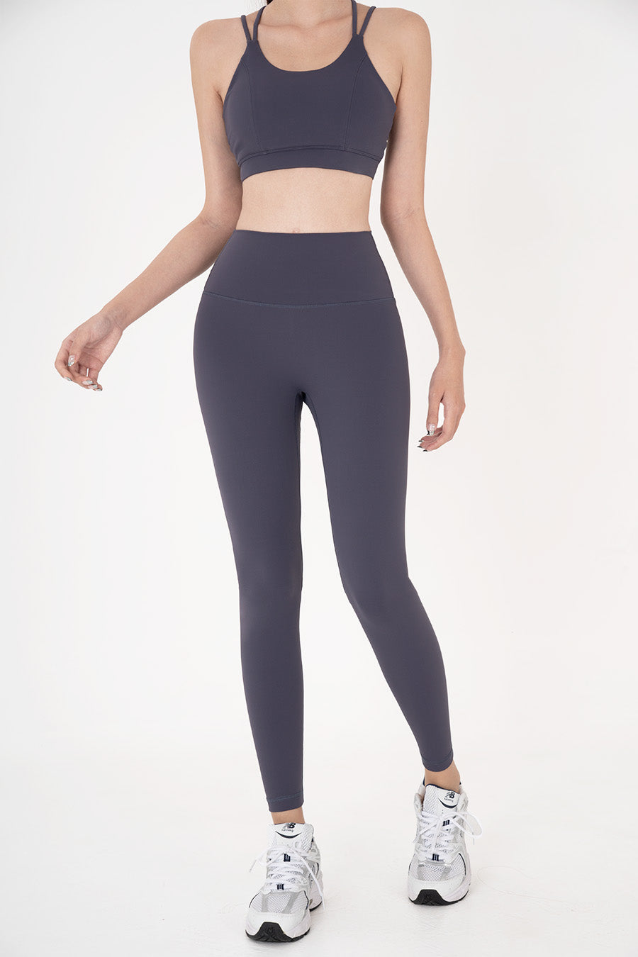 Quần legging nữ tập gym có túi ẩn Theta QDTT- Midnight Blue